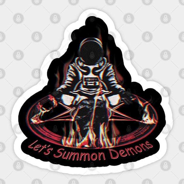 Let's Summon Demons Sticker by Trendsdk